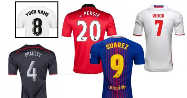 Football Shirt Printing Aberdeen